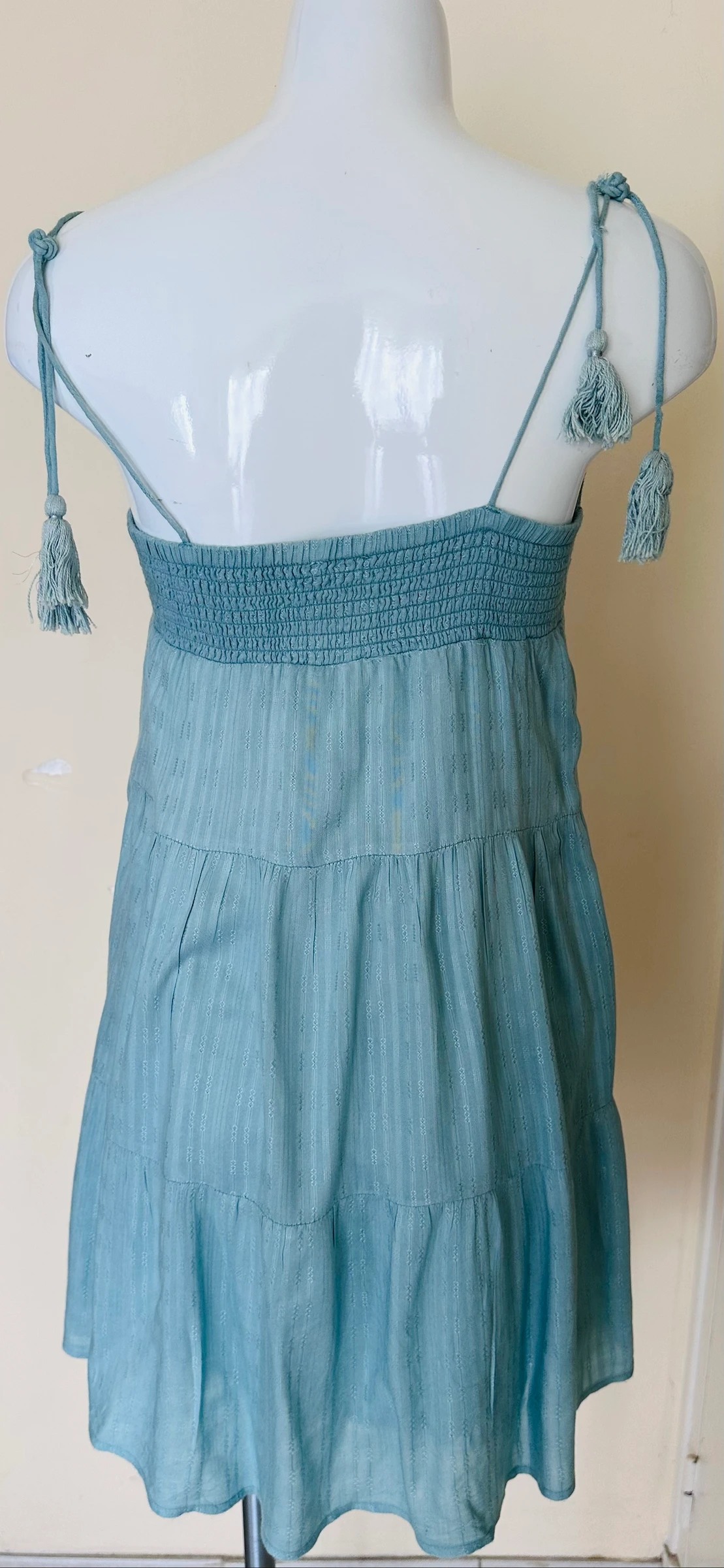 Vestido de Verão Verde Amêndoa Creeks – Tamanho 36 – Muito Bom Estado – photo 9